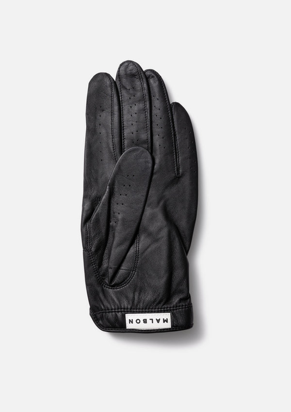 【NEIGHBORHOOD|ネイバーフッド】NH X MALBON GOLF . GOLF GLOVE/NH X マルボンゴルフ.ゴルフグローブ(BLACK)
