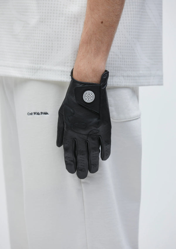 【NEIGHBORHOOD|ネイバーフッド】NH X MALBON GOLF . GOLF GLOVE/NH X マルボンゴルフ.ゴルフグローブ(BLACK)