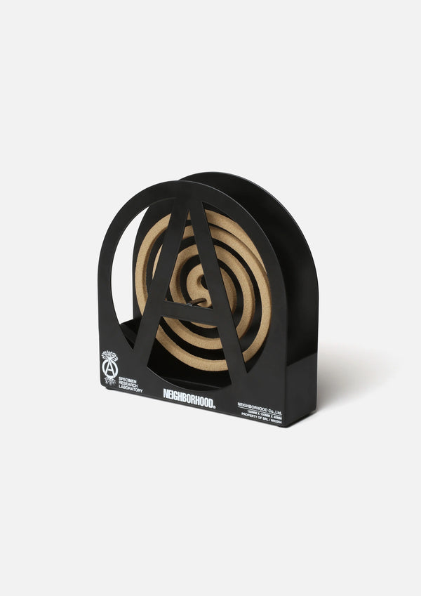 【NEIGHBORHOOD|ネイバーフッド】SRL . MOSQUITO COIL STAND /SRL . モスキートコイルスタンド(BLACK)