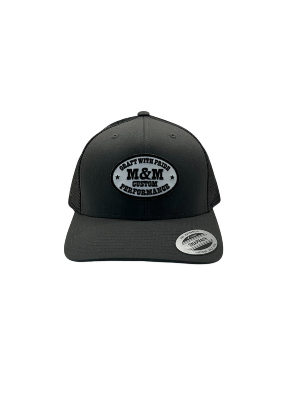 【M&M|エムアンドエム】TRACKER MESH CAP/トラッカーメッシュキャップ(CHACOAL)