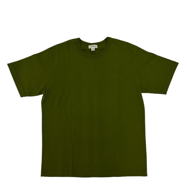 【tone|トーン】FAILEDSHORT SLEEVE SHIRT/フェイルドショートスリーブシャツ(OLIVE)