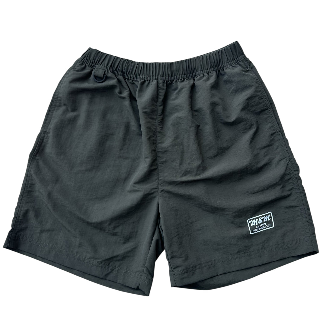 M&M|エムアンドエム】NYLON SHORTS/ナイロンショーツ (OLIVE