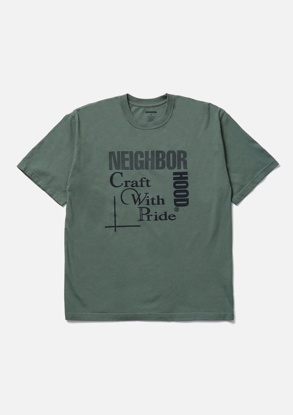 【NEIGHBORHOOD|ネイバーフッド】NH 251 SPOT . TEE SS-5(OLIVE,WHITE,BLACK)