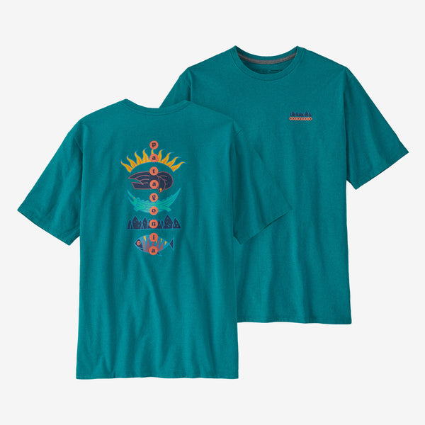 【PATAGONIA|パタゴニア】FITZ ROY WILD RESPONSIBILI-TEE/フィッツロイワイルドレスポンシビリティー(BLYB ビレイブルー)