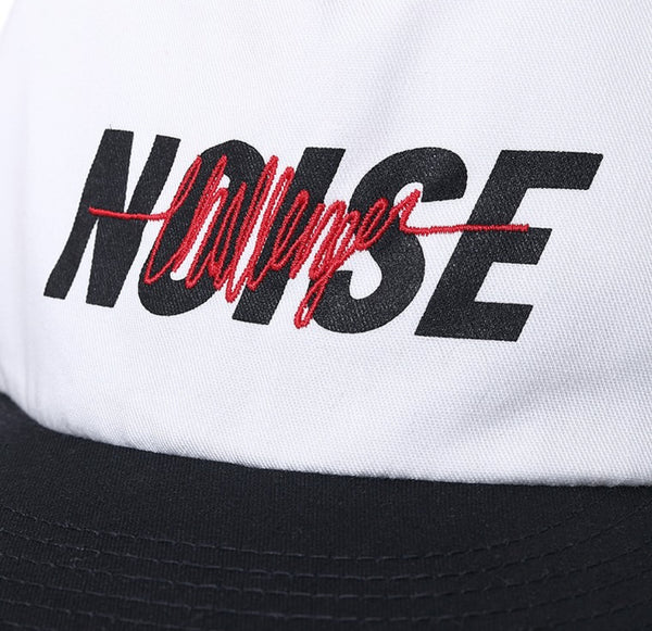 【CHALLENGER|チャレンジャー】NOISE CAP/ノイズキャップ(OFF WHITE×BLAC,BLACK)