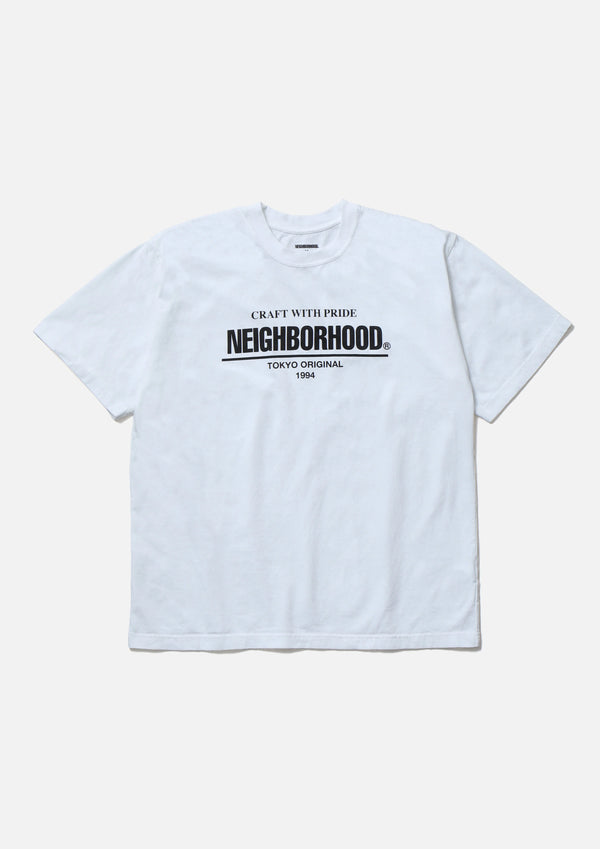 【NEIGHBORHOOD|ネイバーフッド】NH . TEE SS-1(WHITE,BLACK,GRAY)