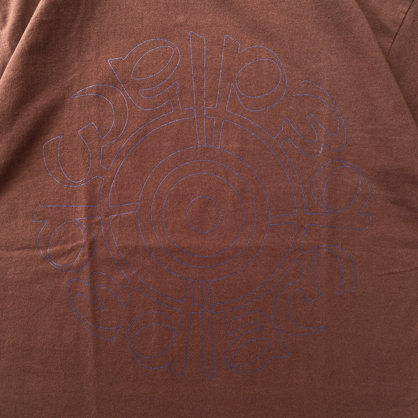 INDIA TARGET OUTLINE TEE/インディアターゲットアウトラインティー(BROWN)