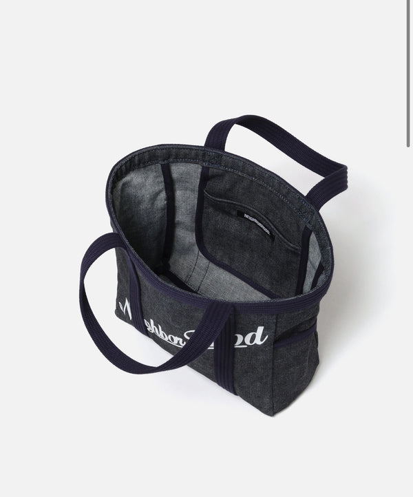 【NEIGHBORHOOD|ネイバーフッド】DENIM TOTE BAG-S /デニムトートバック-S(INDIGO,BLACK)