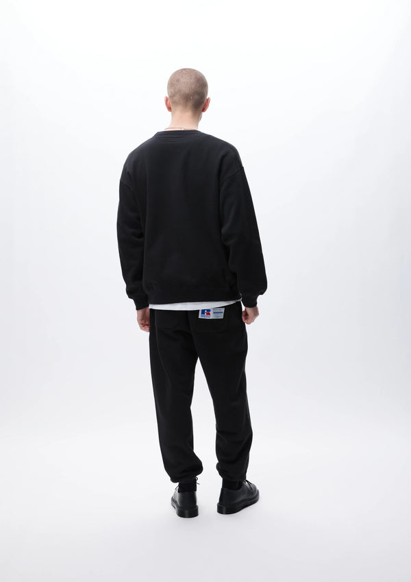 NH X RUSSELL ATHLETIC . SWEAT SHIRT LS(BLACK)