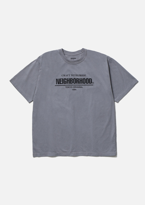 【NEIGHBORHOOD|ネイバーフッド】NH . TEE SS-1(WHITE,BLACK,GRAY)