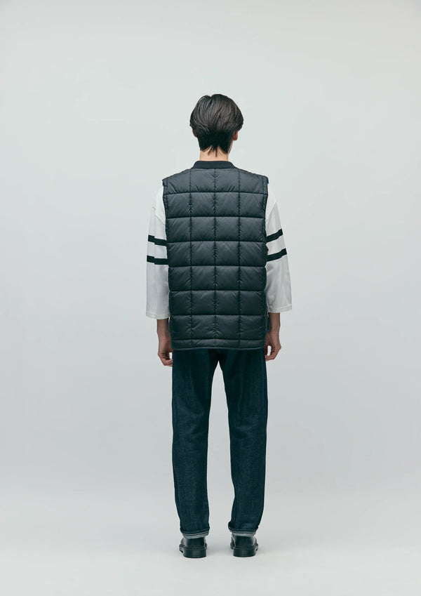 【NEIGHBORHOOD|ネイバーフッド】REVERSIBLE PADDED VEST/リバーシブルパテッドベスト(BLACK)