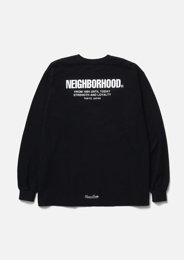 【NEIGHBORHOOD|ネイバーフッド】NH . TEE LS-4(BLACK,BROWN,WHITE)