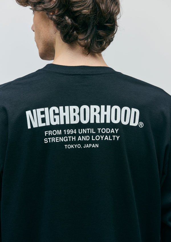 【NEIGHBORHOOD|ネイバーフッド】NH . TEE LS-4(BLACK,BROWN,WHITE)