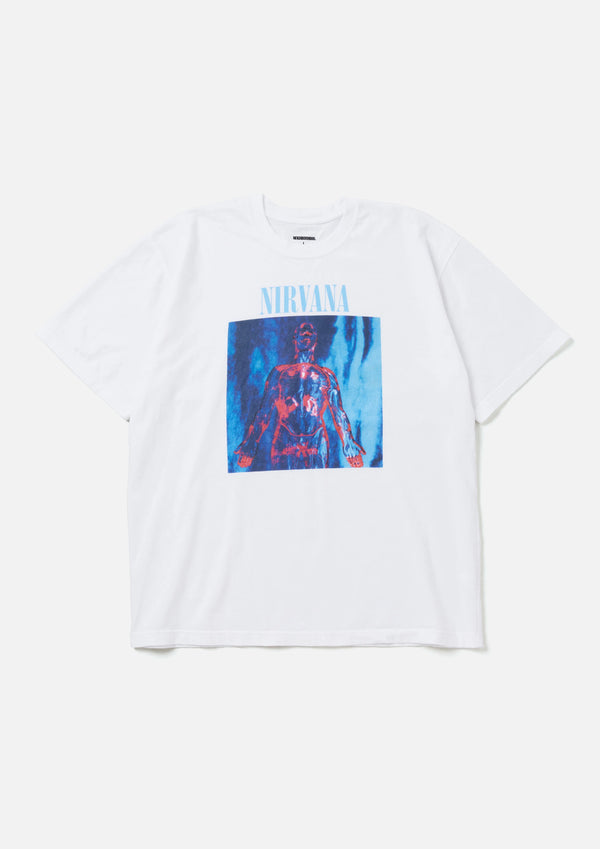 NH × NIRVANA . TEE SS-2 /NH×ニルヴァーナ.TEE  SS-2 (WHITE)