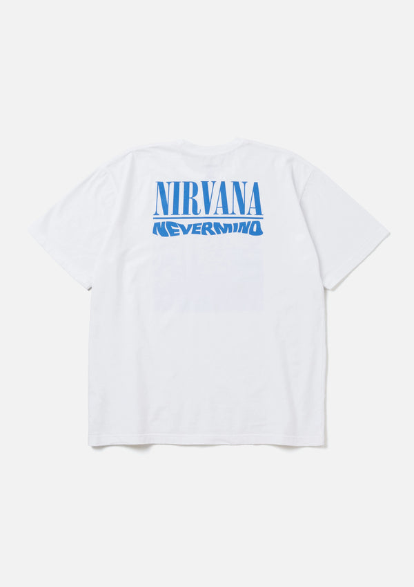 NH × NIRVANA . TEE SS-3 /NH×ニルヴァーナ.TEE SS-3 (WHITE)