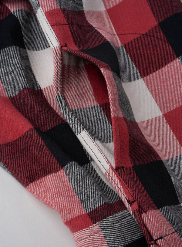 BUFFALO CHECK FLANNEL SHIRTS / バッファロー チェック フランネル シャツ(RED)