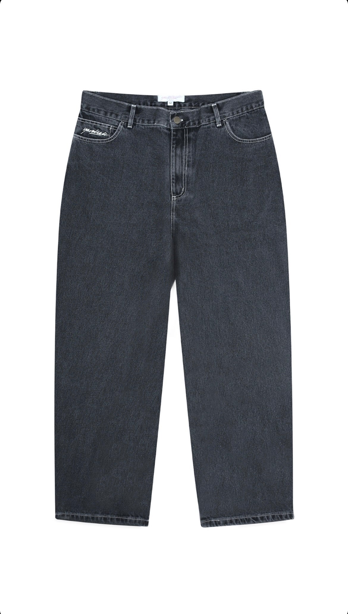 YARDSALE ブラック ストレートデニム M-16 YARDSALE（ヤードセール）Phantasy Jeans (Black)の通販サイト