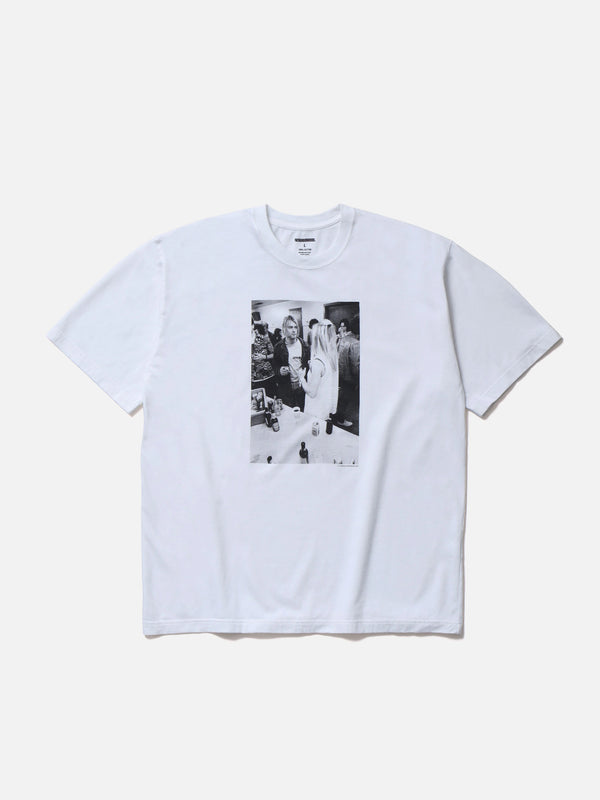 【NEIGHBORHOOD|ネイバーフッド】NH X CHARLES PETERSON . TEE SS-2(WHITE,BLACK)