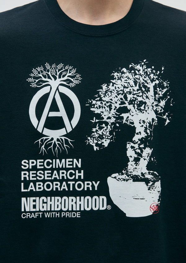 【NEIGHBORHOOD|ネイバーフッド】SRL . TEE LS-1(WHITE,BLACK)