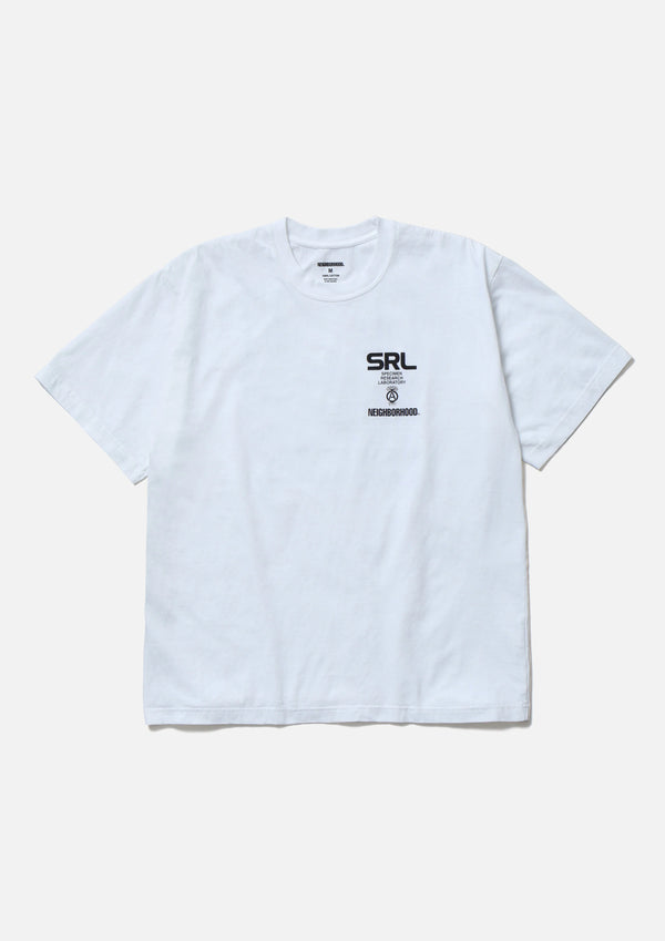 【NEIGHBORHOOD|ネイバーフッド】 SRL . TEE SS-1 (WHITE,BLACK)