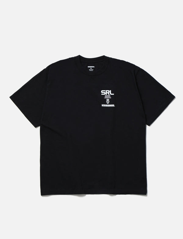 【NEIGHBORHOOD|ネイバーフッド】 SRL . TEE SS-1 (WHITE,BLACK)