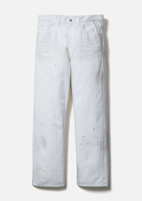 【NEIGHBORHOOD|ネイバーフッド】BW . WASHED DP BASIC PANTS/BW . ウォシュドDPベーシックパンツ(WHITE,BLACK)