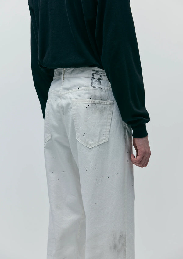 【NEIGHBORHOOD|ネイバーフッド】BW . WASHED DP BASIC PANTS/BW . ウォシュドDPベーシックパンツ(WHITE,BLACK)
