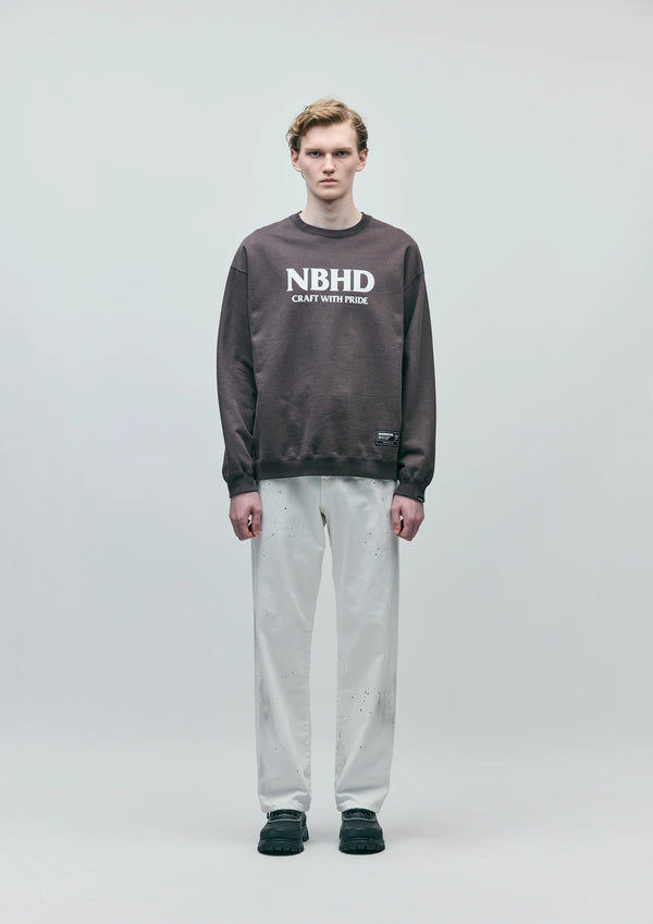 【NEIGHBORHOOD|ネイバーフッド】BW . WASHED DP BASIC PANTS/BW . ウォシュドDPベーシックパンツ(WHITE,BLACK)