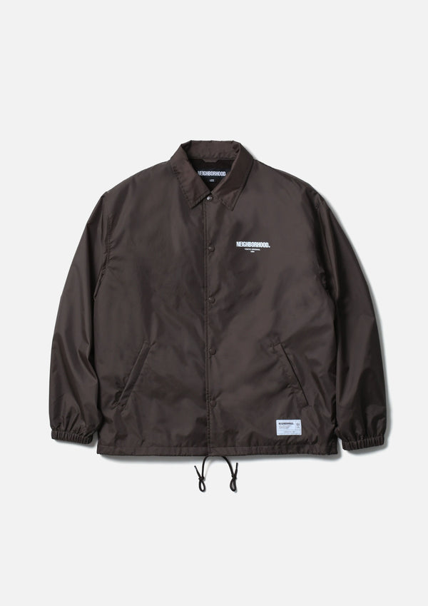 【NEIGHBORHOOD|ネイバーフッド】WINDBREAKER JACKET-1 /ウィンドブレーカージャケット-1(BLACK,BROWN,CHARCOAL)