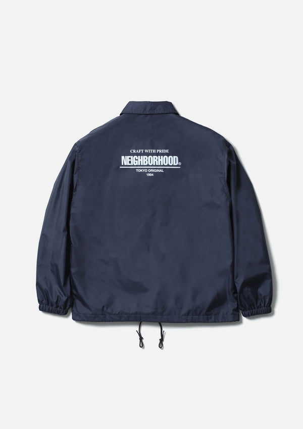 【NEIGHBORHOOD|ネイバーフッド】WINDBREAKER JACKET-1 /ウィンドブレーカージャケット-1(BLACK,BROWN,CHARCOAL)