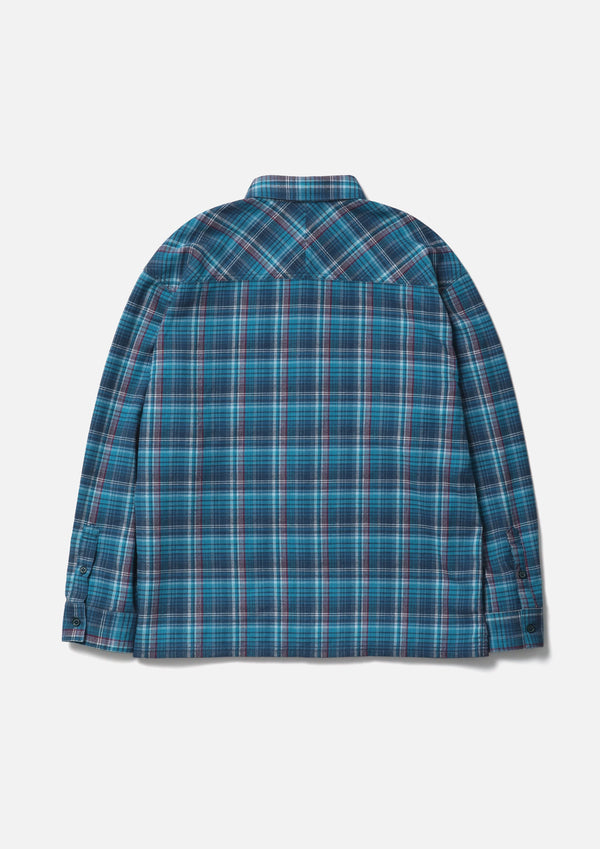 【NEIGHBORHOOD|ネイバーフッド】CLAN TARTAN CHECK SHIRT LS/クランタータンチェックシャツ LS(GRAY,GREEN,PURPLE)