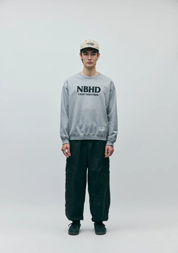 【NEIGHBORHOOD|ネイバーフッド】CLASSIC SWEAT SHIRT LS/クラッシックスウェットシャツ LS(BLACK,GRAY)