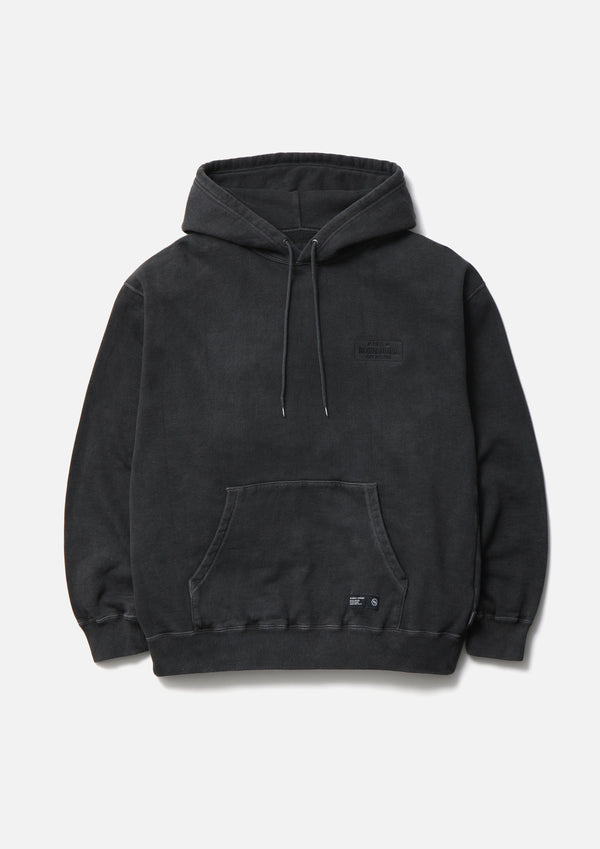 【NEIGHBORHOOD|ネイバーフッド】PIGMENT SWEAT HOODIE (BLACK)