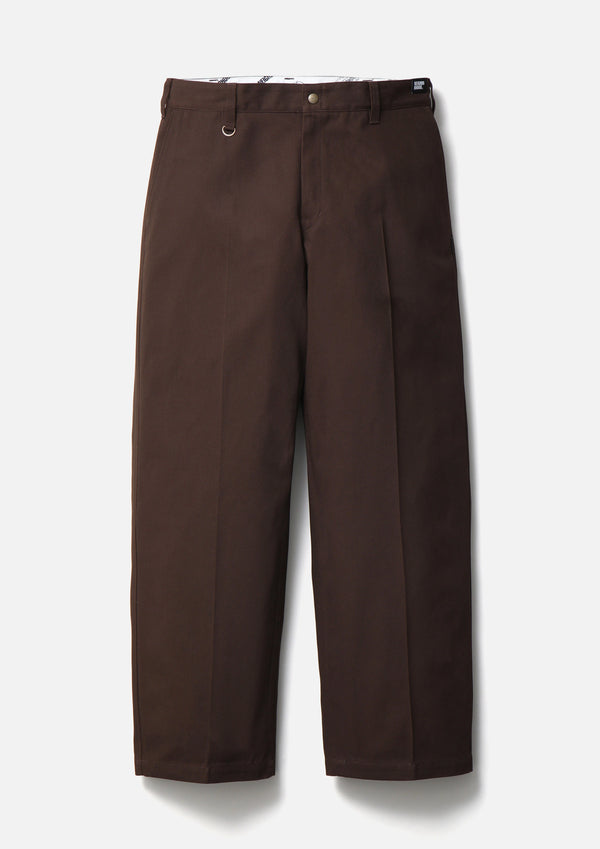 【NEIGHBORHOOD|ネイバーフッド】WIDE WORK PANTS(BLACK,BROWN)