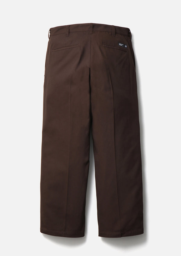 【NEIGHBORHOOD|ネイバーフッド】WIDE WORK PANTS(BLACK,BROWN)