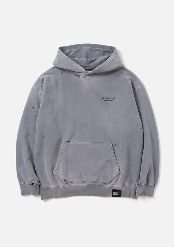 SAVAGE SWEAT HOODIE LS /サベージ スウェット フーディー LS(GRAY)