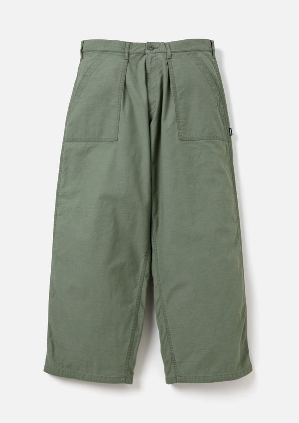 WIDE BAKER PANTS/ワイド ベイーカー パンツ(OLIVE DRAB)