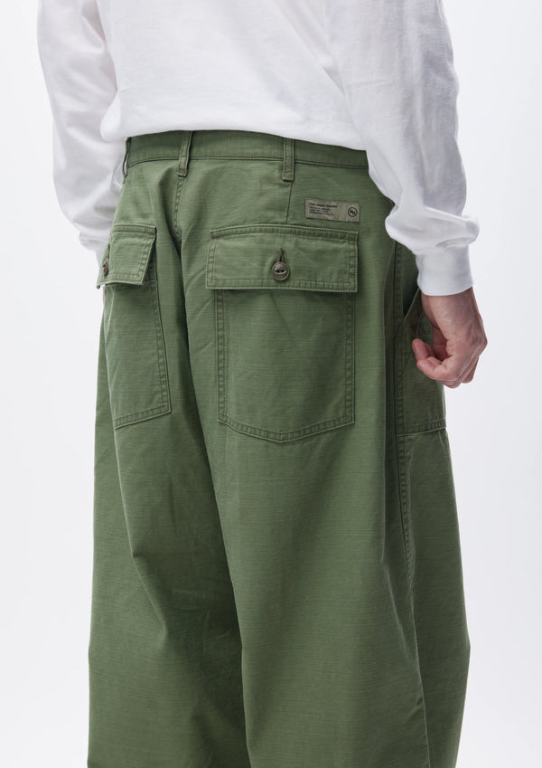 WIDE BAKER PANTS/ワイド ベイーカー パンツ(OLIVE DRAB)