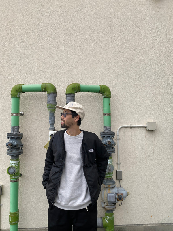 【THE NORTH FACE | ザノースフェイス】REVERSIBLE EXTREME PILE CARDIGAN/リバーシブルエクストリームパイルカーディガン(MK ミックスチャコールグレー×ブラック)