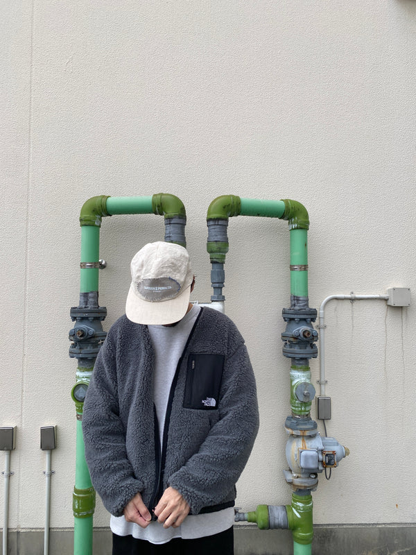 【THE NORTH FACE | ザノースフェイス】REVERSIBLE EXTREME PILE CARDIGAN/リバーシブルエクストリームパイルカーディガン(MK ミックスチャコールグレー×ブラック)