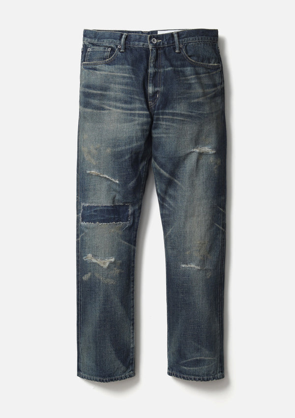 【NEIGHBORHOOD|ネイバーフッド】SAVAGE DENIM DP MID PANTS/サベージデニムDPミッドパンツ(INDIGO)