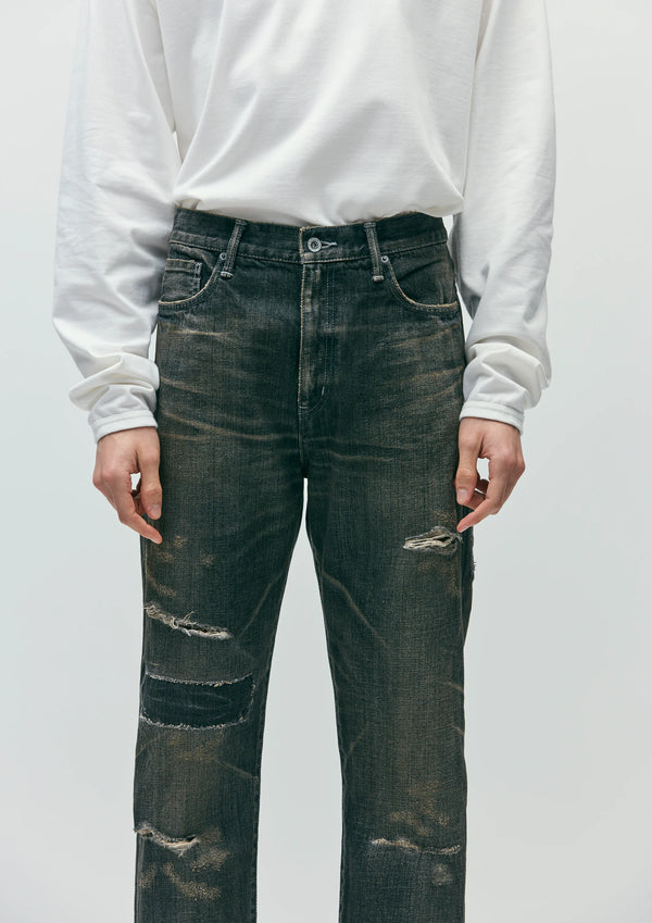 【NEIGHBORHOOD|ネイバーフッド】SAVAGE DENIM DP MID PANTS/サベージデニムDPミッドパンツ(INDIGO)