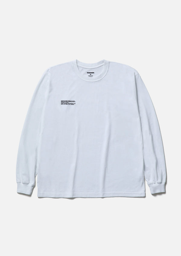 【NEIGHBORHOOD|ネイバーフッド】NH . TEE LS-12 (BLACK,BROWN,WHITE)