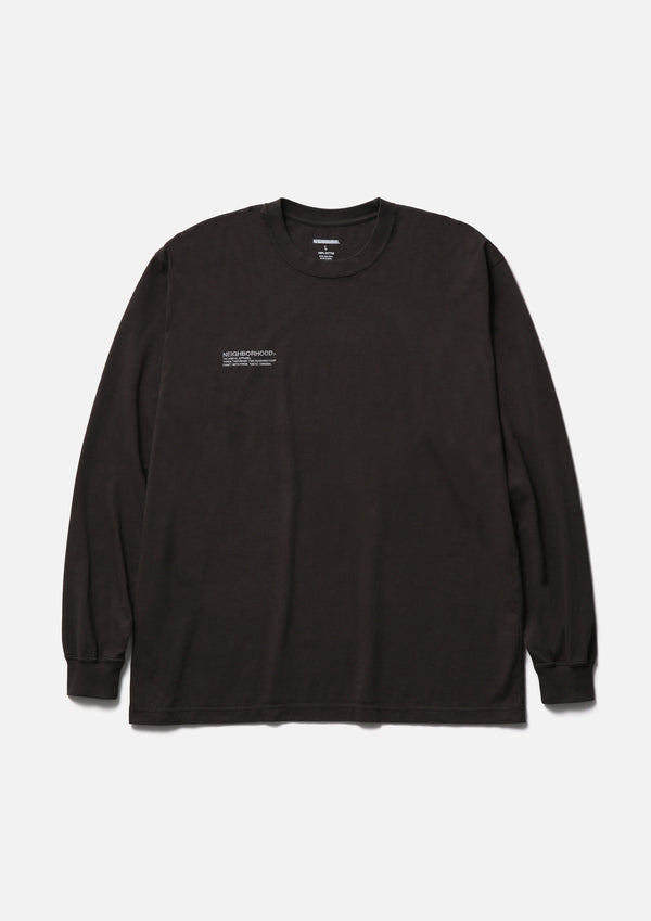 【NEIGHBORHOOD|ネイバーフッド】NH . TEE LS-12 (BLACK,BROWN,WHITE)