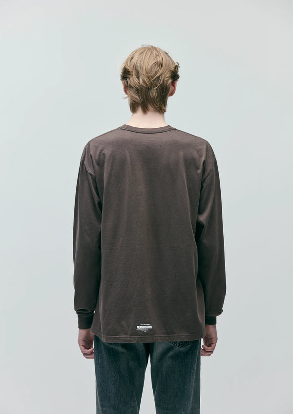【NEIGHBORHOOD|ネイバーフッド】NH . TEE LS-12 (BLACK,BROWN,WHITE)