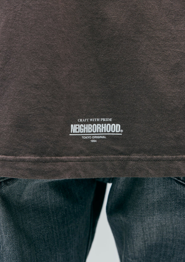 【NEIGHBORHOOD|ネイバーフッド】NH . TEE LS-12 (BLACK,BROWN,WHITE)