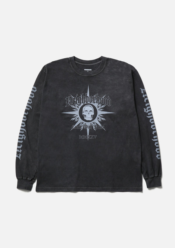 【NEIGHBORHOOD|ネイバーフッド】NH . TEE LS-15(BLACK)