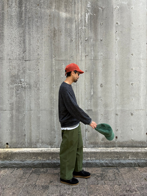 【NOROLL|ノーロール】USUALLY CAP G/D(GREEN , BRICK)