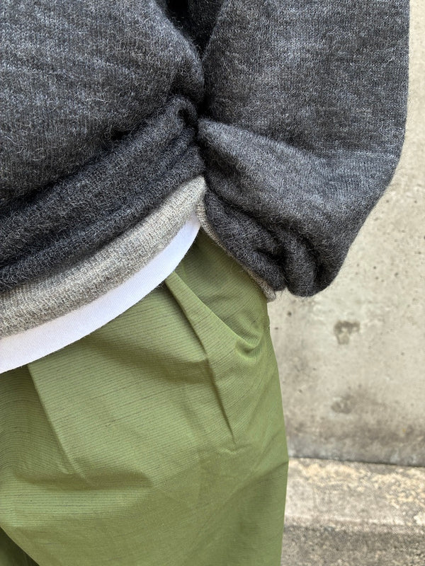 【NOROLL|ノーロール】THICKWALK N.WEATHER PANTS(OLIVE GREEN)