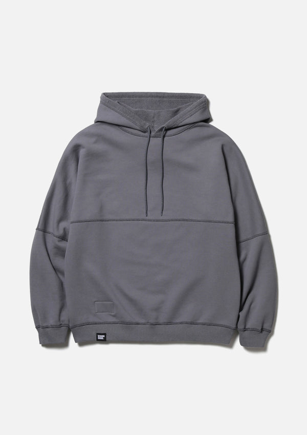 【NEIGHBORHOOD|ネイバーフッド】REVERSIBLE SWEAT HOODIE LS/リバーシブル スエットフーディー LS(CHACOAL,BLACK)